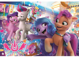 CLEMENTONI Puzzle My Little Pony tancujú MAXI 104 dielikov