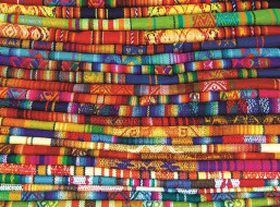 EUROGRAPHICS Puzzle Peruánska deka 1000 dielikov
