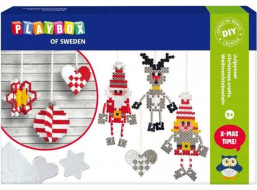 PLAYBOX Zažehľovacie korálky Vianočné ozdoby 3D, 4000ks