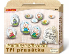 ARTLOVER Kamienky s príbehom - Tri prasiatka