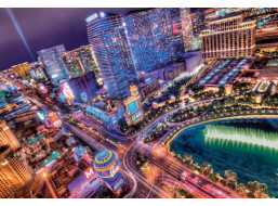 CLEMENTONI Puzzle Las Vegas 2000 dielikov