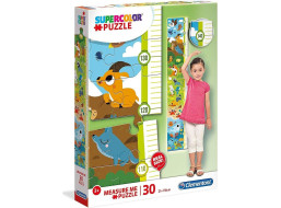 CLEMENTONI Puzzle meter Zvieratká 30 dielikov