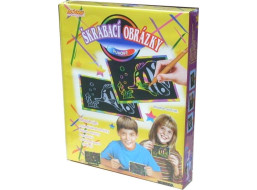 ARTLOVER Škrabacie obrázky dúhové - sada 6ks