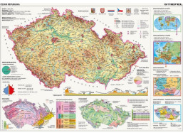 DINO Puzzle Mapa Českej republiky 2000 dielikov