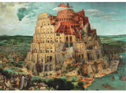 CLEMENTONI Puzzle Museum Collection: Babylonská veža 1500 dielikov