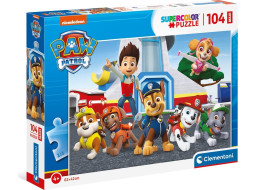 CLEMENTONI Puzzle Tlapková patrola: Správny tím MAXI 104 dielikov