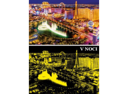 EDUCA Svietiace puzzle Las Vegas 1000 dielikov