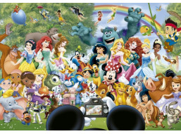 EDUCA Puzzle Úžasný svet Disney II 1000 dielikov