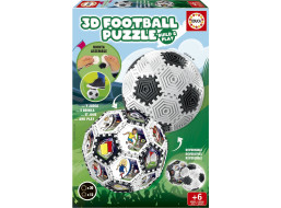 EDUCA 3D Puzzle Build&Play: Futbalová lopta 32 dielikov