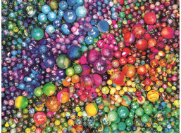 CLEMENTONI Puzzle ColorBoom: Nádherné guličky 1000 dielikov