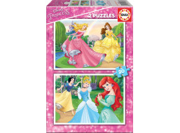 EDUCA Puzzle Disney princeznej 2x20 dielikov