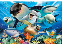 EDUCA Puzzle Podvodné selfie 500 dielikov