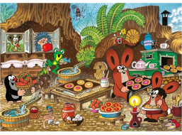 DINO Puzzle Krtko v kuchyni XL 100 dielikov