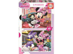 EDUCA Puzzle Minnie 2x20 dielikov