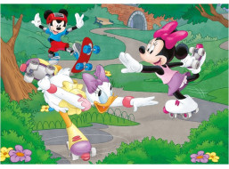DINO Puzzle Minnie športuje XL 100 dielikov