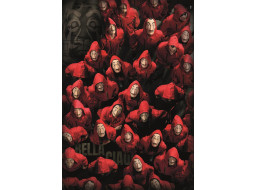 CLEMENTONI Puzzle Netflix: Papierový dom - Maskovanie 1000 dielikov