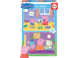 EDUCA Puzzle Prasiatko Peppa 2x20 dielikov