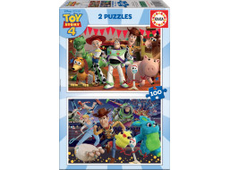 EDUCA Puzzle Toy Story 4, 2x100 dielikov
