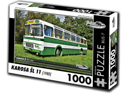 RETRO-AUTA Puzzle BUS č. 7 Karosa ŠL 11 (1980) 1000 dielikov
