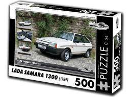 RETRO-AUTA Puzzle č. 54 Lada Samara 1300 (1989) 500 dielikov