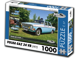RETRO-AUTA Puzzle č. 57 Volga Gaz 24 VB (1977) 1000 dielikov