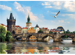 DINO Puzzle Karlov most, Česká republika 1000 dielikov