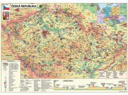 DINO Puzzle Mapa Českej republiky 500 dielikov