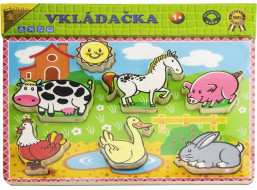 STUDO WOOD Vkladačka Zvieratká na statku