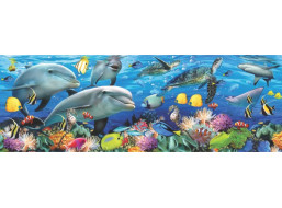 ANATOLIAN Panoramatické puzzle Podmorský svet 1000 dielikov