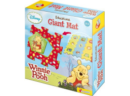 LISCIANI Puzzle Medvedík Pú GIANT MAT 12 dielikov