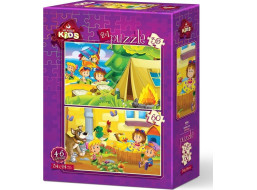ART PUZZLE Puzzle Prázdninové potešenie 35+60 dielikov
