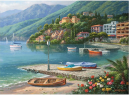 ANATOLIAN Puzzle Prístav Hillside 1000 dielikov