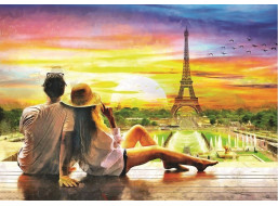 ART PUZZLE Puzzle Romantika pri západe slnka 1500 dielikov