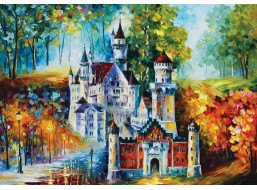 ART PUZZLE Puzzle Zámok Neuschwanstein 1500 dielikov