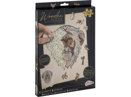 GRAFIX Obrysové puzzle Opice 133 dielikov