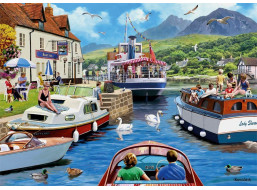FALCON Puzzle Deň pri rieke 1000 dielikov