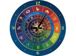 ART PUZZLE Puzzle hodiny Zverokruh 570 dielikov (vrátane rámu)