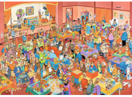 JUMBO Puzzle JvH Kúzelný jarmok 1000 dielikov