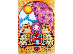 ANATOLIAN Puzzle Matryoshka 500 dielikov