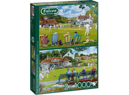 FALCON Puzzle Vonkajšie športy 2x1000 dielikov