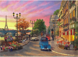 ANATOLIAN Puzzle Západ slnka nad Seinou 1000 dielikov