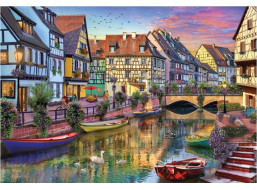 ANATOLIAN Puzzle Colmarský kanál, Francúzsko 2000 dielikov