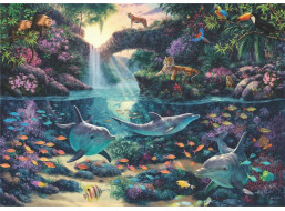 ANATOLIAN Puzzle Raj uprosted džungle 3000 dielikov