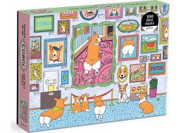 GALISON Puzzle Múzeum Corgi 1000 dielikov