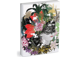 GALISON Tvarové puzzle Christian Lacroix: Mam&#39;zelle Scarlett 750 dielikov