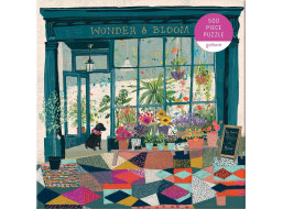 GALISON Štvorcové puzzle Kvetinárstvo Wonder&Bloom 500 dielikov