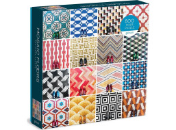 GALISON Štvorcové puzzle Mozaikové podlahy 500 dielikov