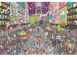 SMITH STREET Puzzle Kde je Prince? 500 dielikov