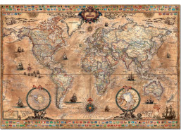 EDUCA Puzzle Antická mapa sveta 1000 dielikov
