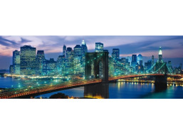 CLEMENTONI Panoramatické puzzle Brooklynský most, New York 1000 dielikov